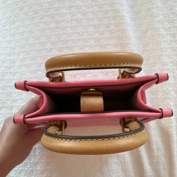 Tory Burch Mini Tote T Monogram - Picture 5 of 8